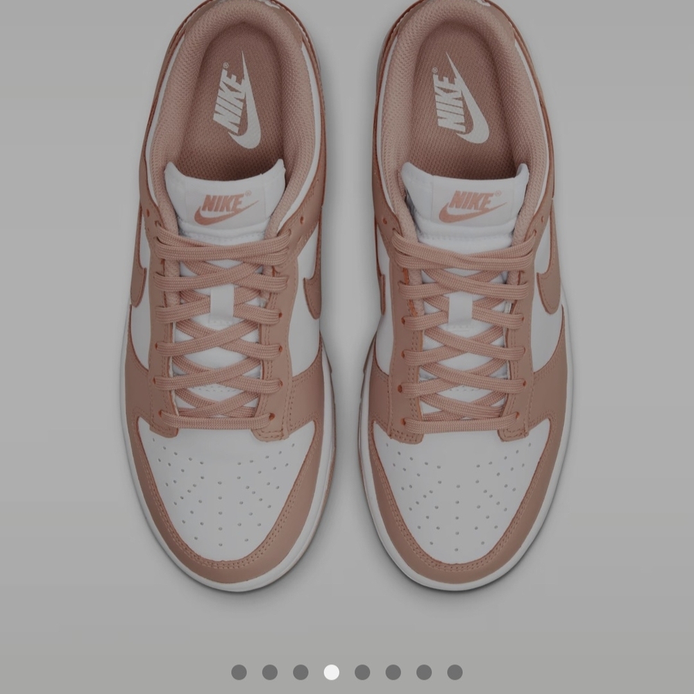 Nike Dunk Low White/Rose Whisper